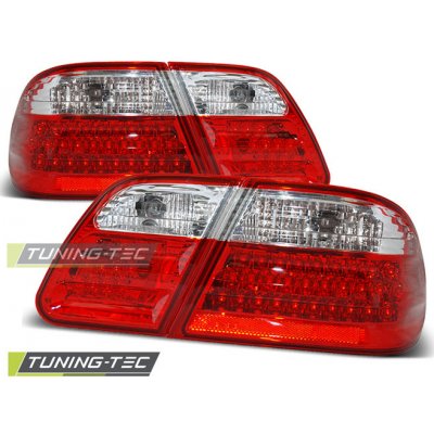 Tuning-Tec Zadní čirá LED světla Mercedes Benz E W210 (1995 - 2002) - červené – Hledejceny.cz