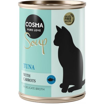 Cosma Soup tuňák s mrkví 12 x 100 g