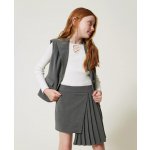 Twinset sukně s plisováním šedá – Zboží Dáma