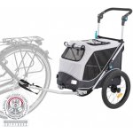 Trixie Vozík za kolo s funkcí rychlého skládání šedý 74 x 95 x 103 143 cm – Zbozi.Blesk.cz
