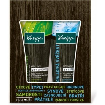 Kneipp sprchový gel Síla energie 200 ml + sprchový gel Ledová svěžest 200 ml dárková sada