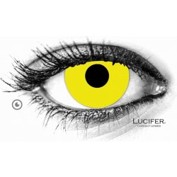 Lucifer Crazy čočky - nedioptrické - VIVID YELLOW 2 čočky