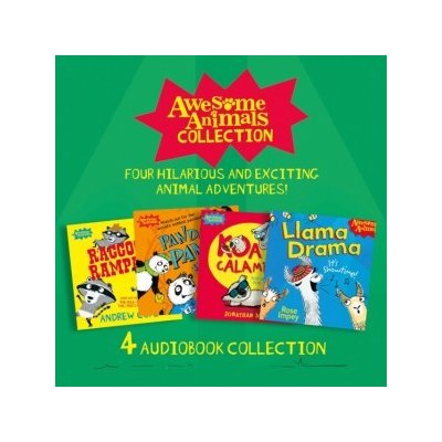 Awesome Animals Collection: Four hilarious and exciting animal adventures!: Racoon Rampage, Panda Panic, Koala Calamity, Llama Drama – Zboží Mobilmania