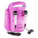 Fenton SBS30P karaoke systém s CD a 2ks mikrofonů – Zboží Dáma