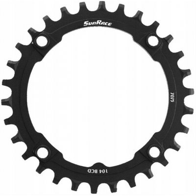 SunRace CRMX04 1x11s Převodník BCD 104 Narrow Wide 30 zubů – Zboží Dáma