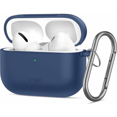 TECH-PROTECT Silikonový háček pro Apple AirPods Pro 3 Tmavě modrý 5906302333110 – Zboží Živě