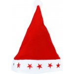 Čepice Santa Klaus blikající s hvězdičkami – Sleviste.cz