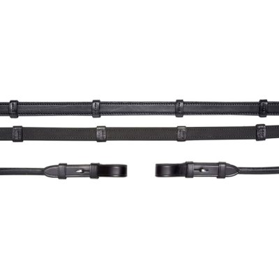 Schockemoehle Otěže kožené kulaté se zarážkami na háčky – Sleviste.cz