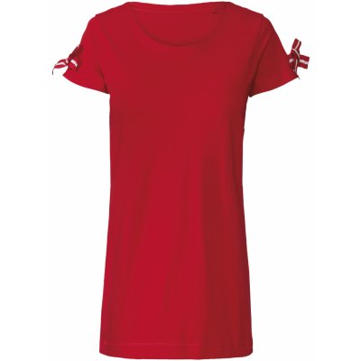 Esmara Dámské dlouhé triko červená – Zboží Mobilmania