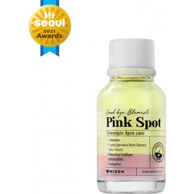 Mizon Good Bye Blemish Pink Spot sérum s pudrem proti akné 19 ml – Zboží Mobilmania