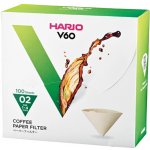 Hario V60-02 Přírodní Papírové filtry 100 ks – Zbozi.Blesk.cz