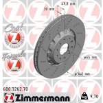 Brzdový kotouč ZIMMERMANN 600.3262.70 (600326270) | Zboží Auto