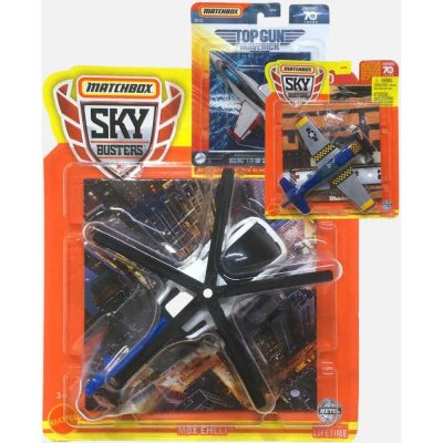 Mattel Matchbox Letadlo kovové Sky Busters různé druhy na kartě 25hht34 – Zboží Dáma