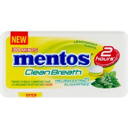 Mentos CleanBreath Lemonmint 21 g