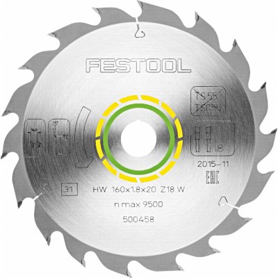 Festool Standardní pilový kotouč 160x1,8x20 W18 – Zboží Mobilmania