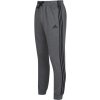 Pánské tepláky adidas Essentials Fleece Tapered Cuff 3-Stripes Joggers M DkGrey/White