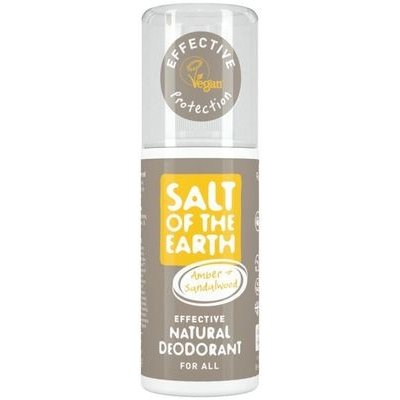 Salt Of The Earth Přírodní krystalový deodorant ve spreji - jantar, santalové dřevo 100 ml