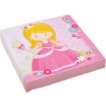 Amscan papírové ubrousky Princezna 33x33cm – Hledejceny.cz