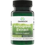 Swanson Pískavice Řecké Seno Fenugreek Extract 300 mg 60 kapslí – Hledejceny.cz
