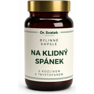 Dr. Svatek Bylinné kapsle NA KLIDNÝ SPÁNEK 90 ks – Hledejceny.cz