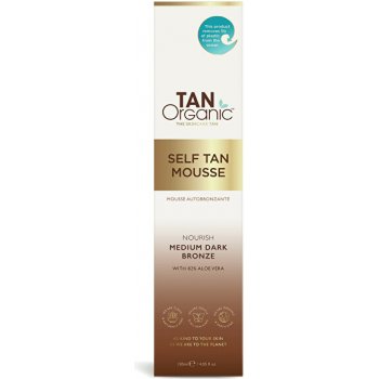 Tan Organic samoopalovací pěna (Self Tan Mousse) 120 ml