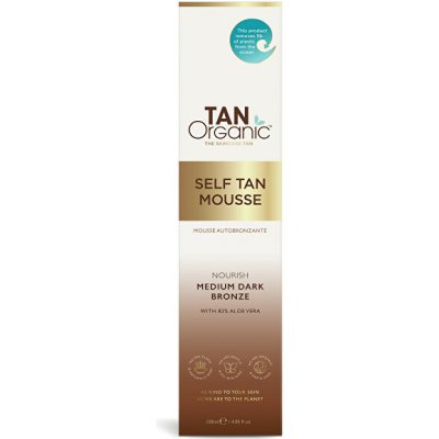 Tan Organic samoopalovací pěna (Self Tan Mousse) 120 ml – Zbozi.Blesk.cz