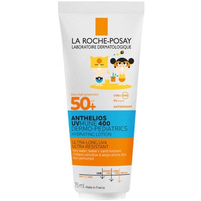 La Roche-Posay Anthelios UVMUNE 400 Dermo-Pediatrics hydratační mléko SPF50+ 75 ml – Sleviste.cz