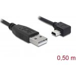 Lindy 31717 USB, USB 2.0 USB Micro-B zástrčka, USB Mini-B zástrčka, 0,5m, černý – Hledejceny.cz