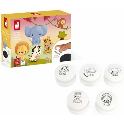 Janod Dětská razítka Baby Savana – Zbozi.Blesk.cz
