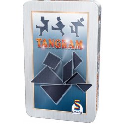 Tangram v plechové krabičce