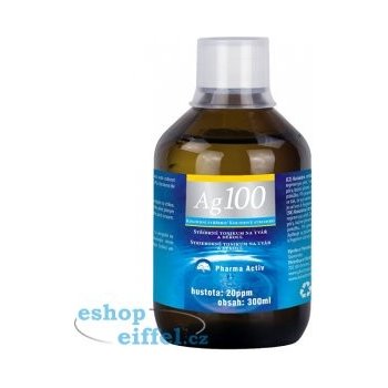 Pharma Activ Koloidní stříbro Ag100 50ppm 300 ml