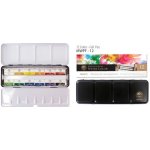 Akvarelové barvy Mungyo 12ks plné pánve základní barvy – Sleviste.cz