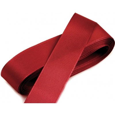 Stuha 25mm taftová bordó (svazek:10m) – Zboží Dáma