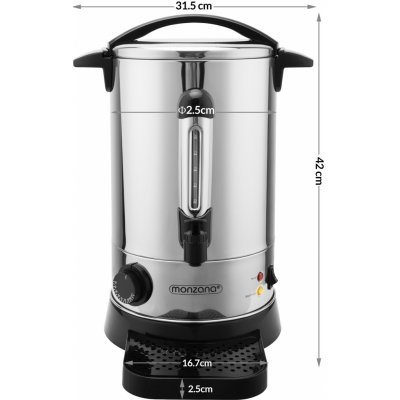 Monzana Vařič na víno Cozy 6,8l stříbrná 100991 – Hledejceny.cz