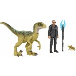 Mattel Jurassic World Ian Malcolm s dinosaury a doplňky – Zboží Mobilmania