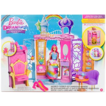 Mattel Barbie duhový zámek FTV98