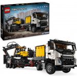 LEGO® Technic 42175 Nákladní auto Volvo FMX a elektrický bagr Volvo EC230 – Zboží Živě