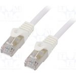 Gembird PP6-2M/W Patch, RJ45, cat. 6, FTP, 2m, bílý – Zboží Živě