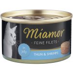 Miamor Feine Filets tuňák & krevety 24 x 100 g – Sleviste.cz