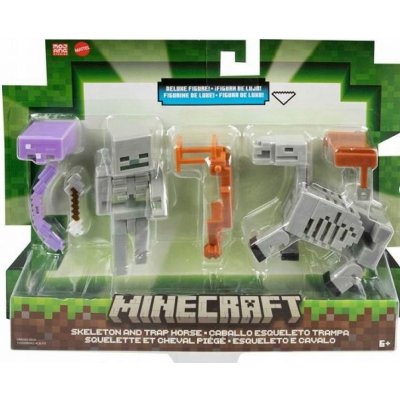 Mattel Minecraft dvojbalení Skeleton a Trap Herse – Zboží Mobilmania