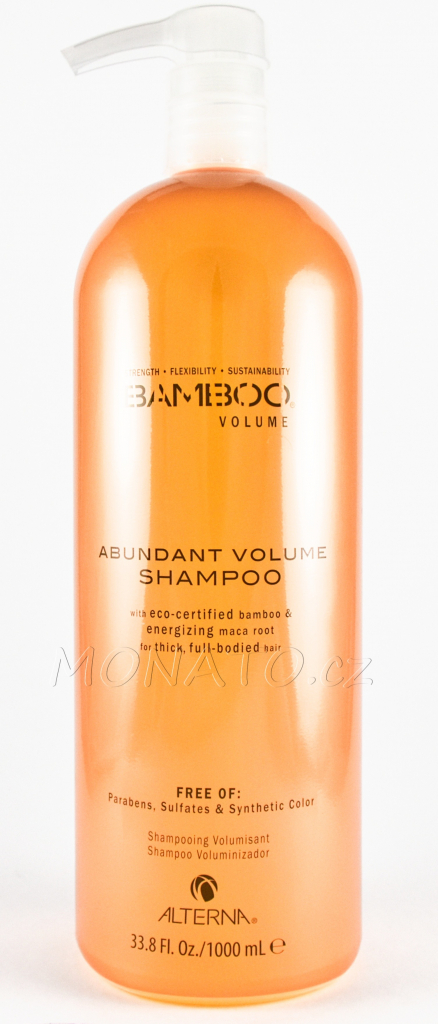 Alterna Bamboo Volume Abundant Shampoo 1000 695 Kč - Heureka.cz