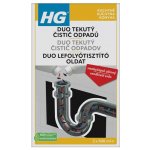 HG tekutý DUO čistič odpadů 2 x 500 ml – Zboží Dáma