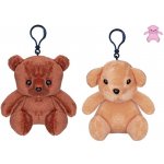 Přívěsek na klíče Medvídek plyšový 10 cm mix barev – Sleviste.cz