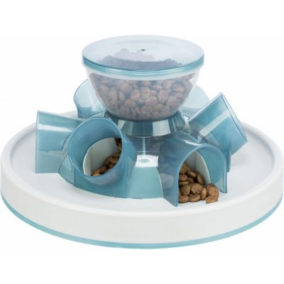 Trixie Cat Activity Tunnel Feeder krmítko s tunýlky 28 x 14 cm – Sleviste.cz