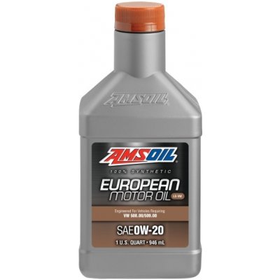 Amsoil European Car Formula 0W-20 LS-VW Synthetic Motor Oil 946 ml – Zbozi.Blesk.cz