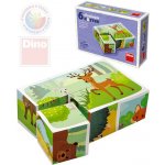 Dino obrázkové kostky Doprava 6 kostek – Zboží Dáma