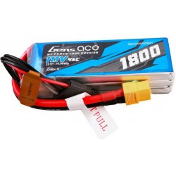 Gens ace G-Tech 1800mAh 11.1V 45C 3S1P Lipo Battery Pack with XT60 Plug