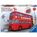 Ravensburger 3D puzzle Londýnský autobus Doubledecker 216 ks – Zbozi.Blesk.cz