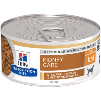 Hill’s Prescription Diet Adult Dog K/D Kidney Care Stew Chicken 24 x 156 g
