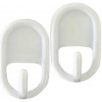 Háčky samolepící 2 ks, 6, 6 x 4 x 2, 2 cm – Zboží Mobilmania